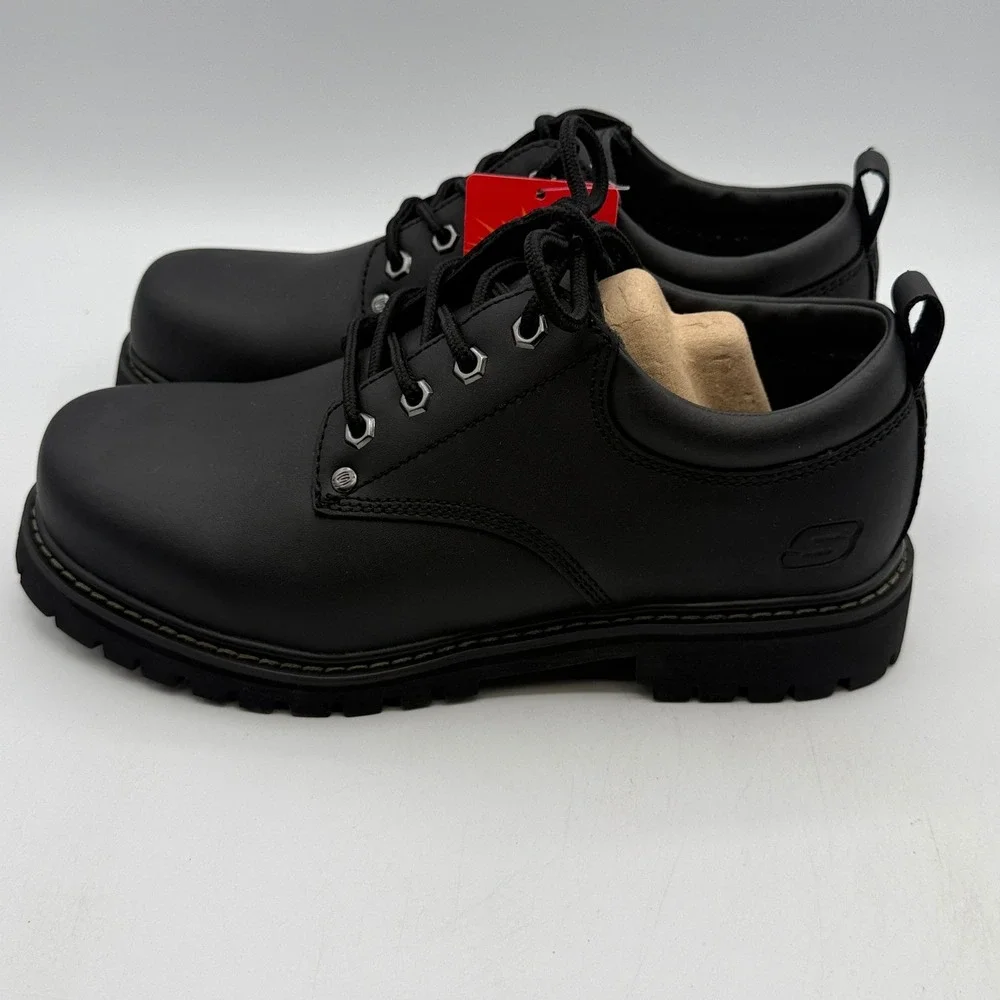 Skechers Tom Cats Shoes Mens Size 8 Black Black Utility 6618EW/BOL